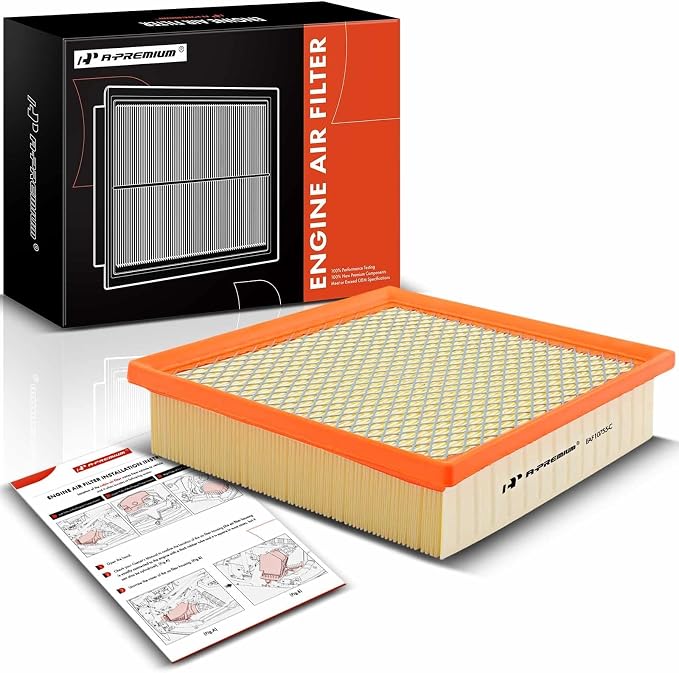 A-Premium Engine Air Filter Compatible
