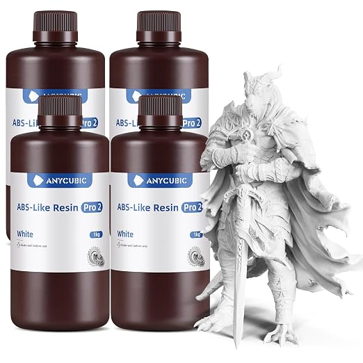 ANYCUBIC ABS-Like Resin Pro 2 Bundle, Upgraded 8K 3D Printer Resin