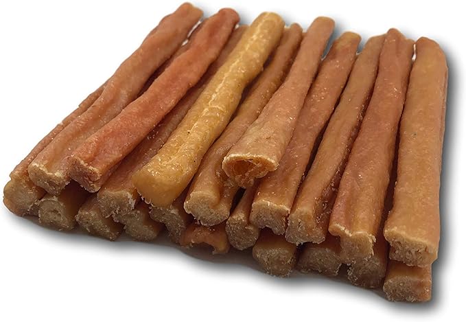 Top Dog Chews Turkey Tendon Round -Soft -Made in the USA - Large 1LB/ 16oz/ 453g