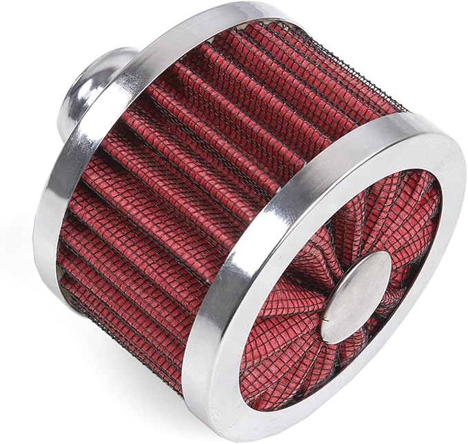 MUGE RACING 23mm Car Air Filter Universal Cold Air Intake Filter High Flow Vent