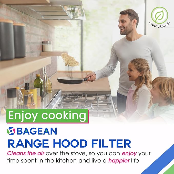 Bagean Stove Vent Filter 8x8 inch BCC024600 Compatible