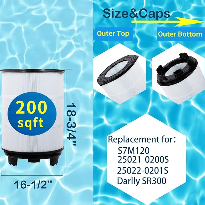 S7M120 System 3 Outer Pool Filter Compatible