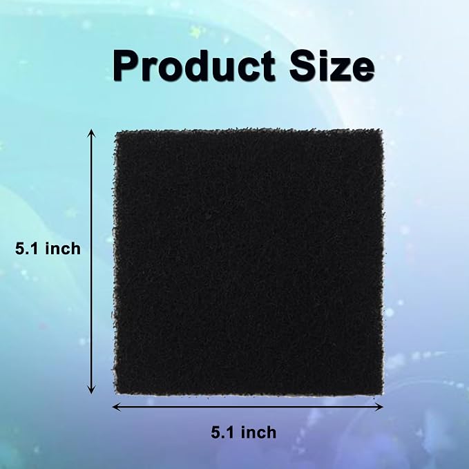 6 Pack Activated Carbon Filters Compatible