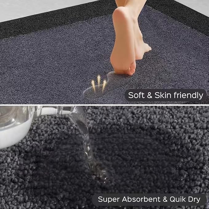 Washable Area Rug 34" x 60", Non Slip Kitchen Rug