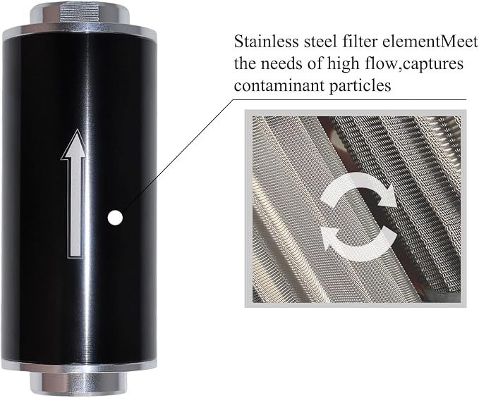 Inline Fuel Filter 100 Micron
