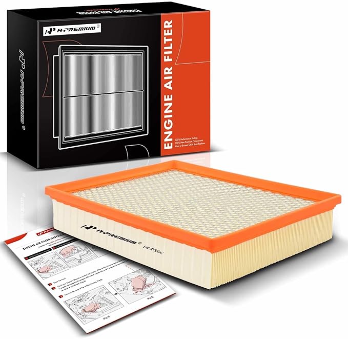 A-Premium Engine Air Filter Compatible