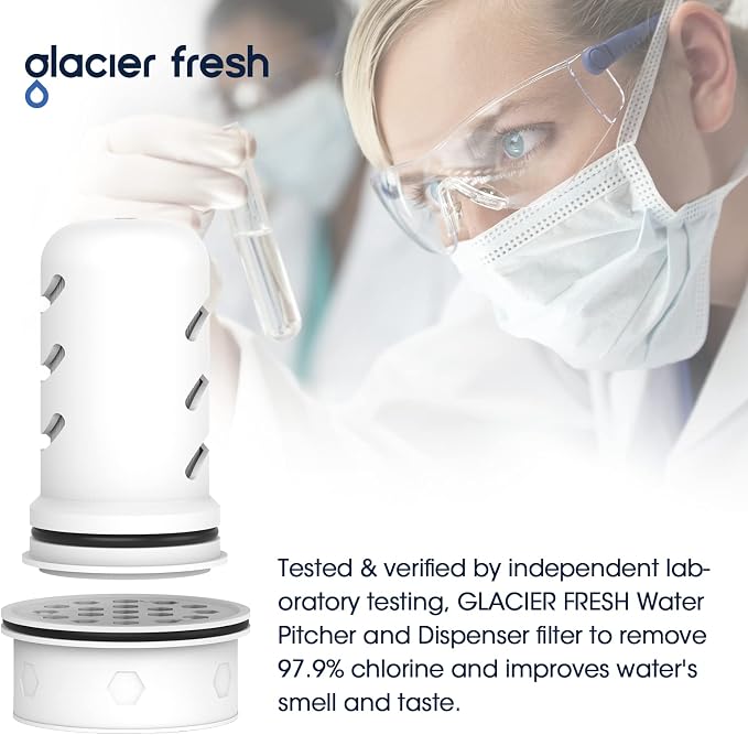 GLACIER FRESH Water Pitcher Filter Replacement