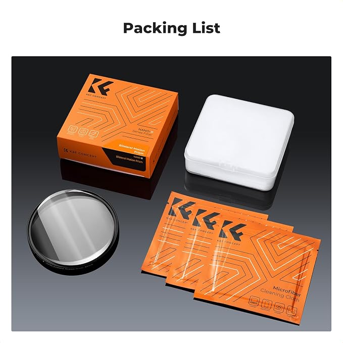 K&F CONCEPT 67mm Bilateral Blur Ghost Motion Filter Super Speed Effects