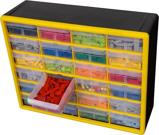Akro-Mils 24-Drawer Plastic Drawer Storage Cabinet