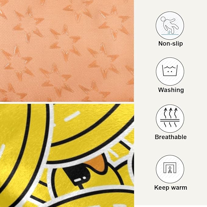 Pet Bed Rubber Duck Dog Bed Mat Absorbing Non Slip Pad Pet Sleeping Mat for Small, Medium, and Large Dogs Puppy Cat 36 in x 24 in