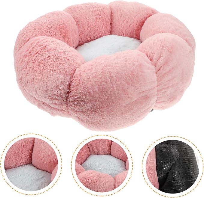 YARNOW Flower Dog Bed Cat Beds Furniture Pet Sleeping Cushion Rest Supply Small Pet Nest
