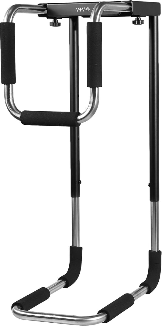 VIVO X-Large Heavy Duty Adjustable Computer CPU Tower Stand with Secure Locking, Holds up to 66 lbs, MOUNT-PC04L