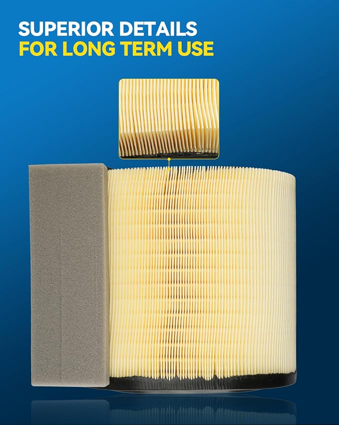 PHILTOP Engine Air Filter, Fit For Ford F250 F350 F450 F550 Super Duty