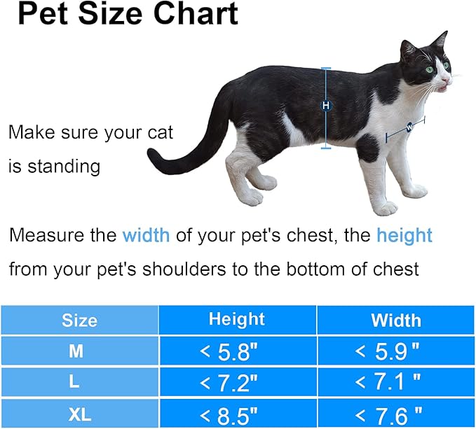 CEESC Medium Cat Door for Interior/Exterior Door, Weatherproof, Black, Rotary 4 Way Locking Pet Door for Cats & Dogs with Circumference < 15.75", Upgraded Version