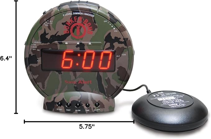 Sonic Bomb Dual Alarm Clock