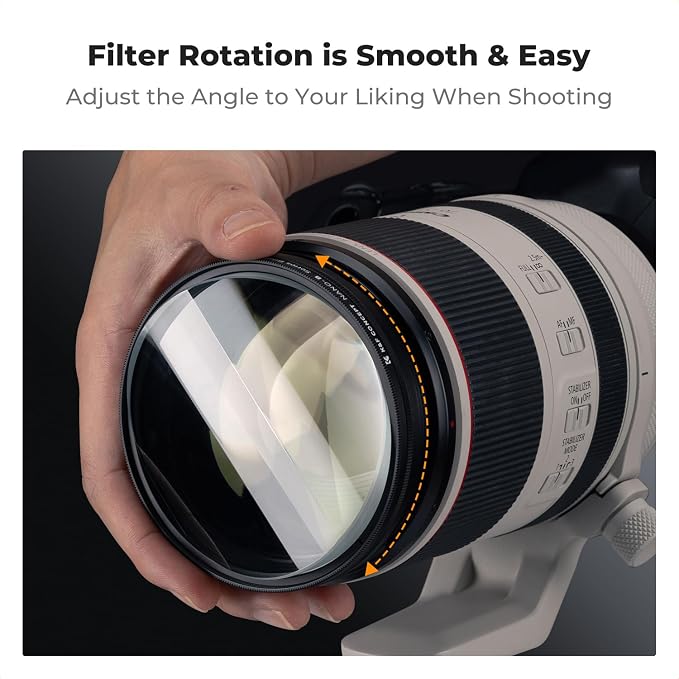 K&F CONCEPT 67mm Bilateral Blur Ghost Motion Filter Super Speed Effects