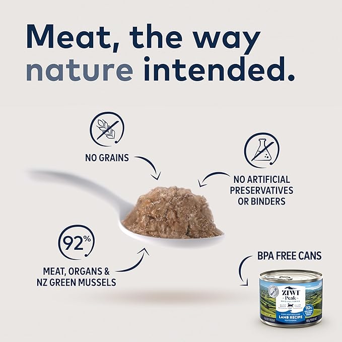 ZIWI Peak Wet Cat Food Variety Pack - Beef, Chicken, Lamb, Venison, 24 Pack (3oz Each)