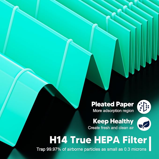 240 True HEPA 14 Toxin Absorber Replacement Filter Compatible