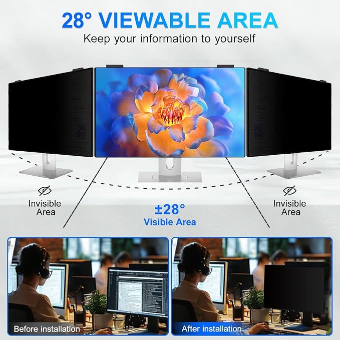 Magnetic 24 Inch Privacy Screen