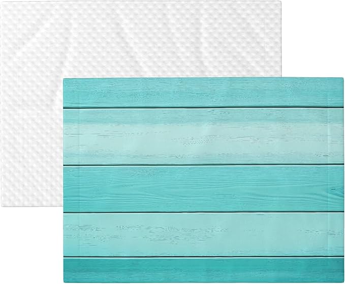 Waterproof Dog Blanket Soft Pet Blanket for Puppy Cat, Fleece Cat Throw Blankets for Furniture Bed Couch Sofa Reversible - Teal Turquoise(1)