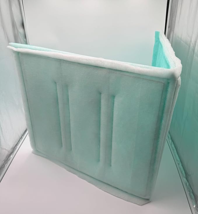 Spray Booth Intake Tacky Filter Panel, Internal Frame