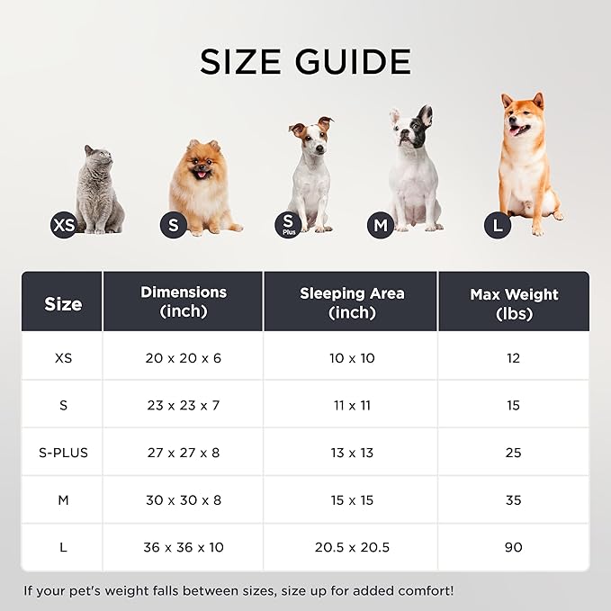 Bedsure Donut Large Dog Bed 30x30x8 inches with Waterproof Dog Blankets for Medium Dogs 30"x40", Warm Grey