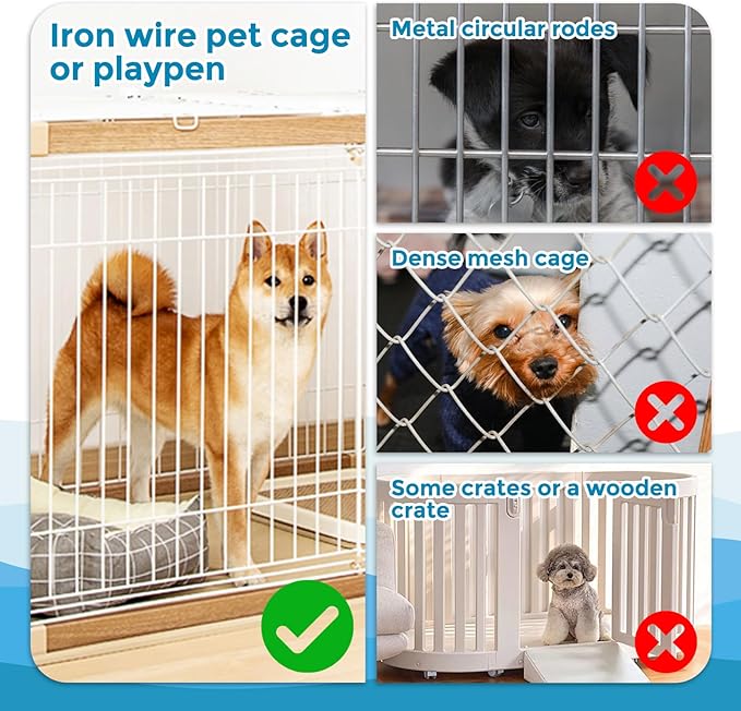 VANNON 23oz Pet Water Bottle, Gravity Dog Water Bowl Dispenser for Cage, Anti-Overflow Water Dispenser for Small Dogs, Cats, Rabbits and Other Small Animals, BPA Free, Grey