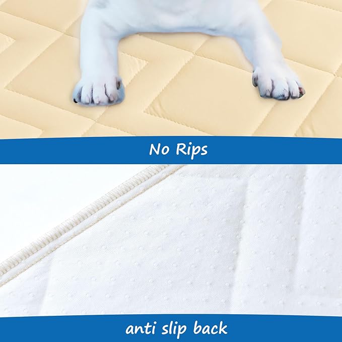 Washable Dog Bed Cover Pet Blanket, Dog Cover for Bed Sofa Furniture, Waterproof Sheet Dog Blanket (68 x 82 Inch)
