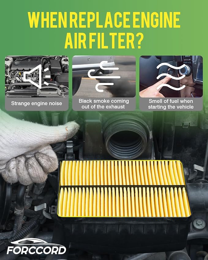 1 HEPA Pack Cabin Air Filter and 1 Pack Engine Air Filter fit