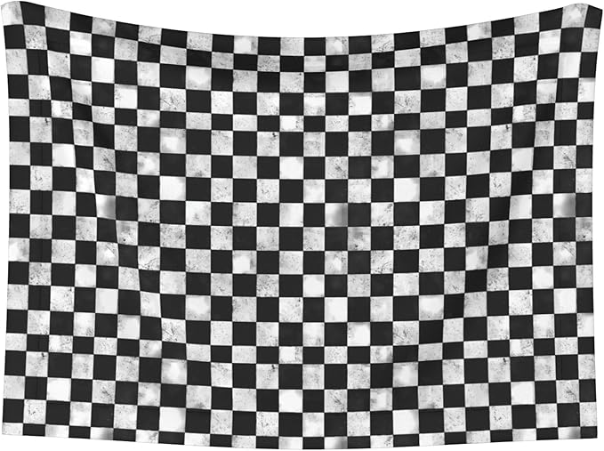 Waterproof Dog Blanket Soft Pet Blanket for Puppy Cat, Fleece Cat Throw Blankets for Furniture Bed Couch Sofa Reversible - Black and White Checkerboard 2