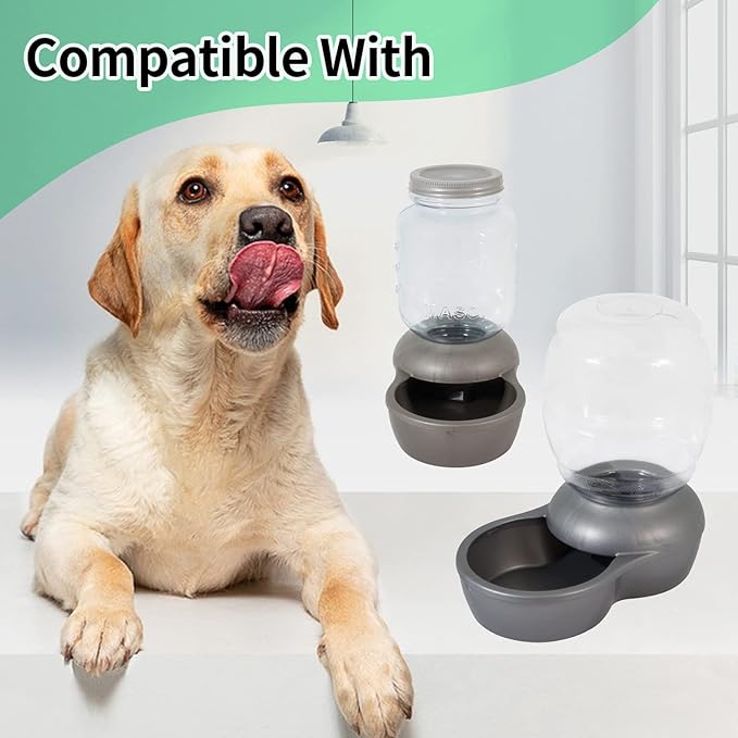 Pet Fountain Charcoal Water Filter Replacement, Dog Cat Water Bowl Filter Pet Water Filter Fit for Gravity Waterer Bowls Pack of 6