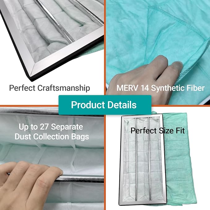 24x12x12 MERV 14 Air Filter Replacement