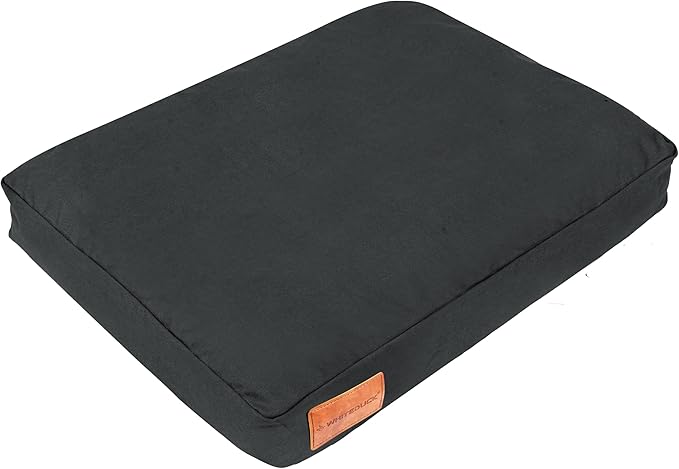 WHITEDUCK Dog Bed Cover (Black) 41" Lx33 Wx4.3 th (XL)
