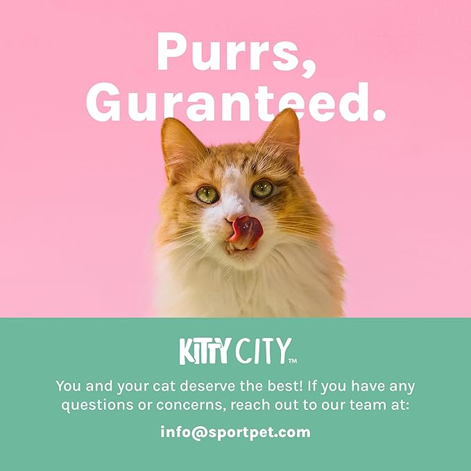 Kitty City Outdoor Catio Furniture and Play Kits for Cats, Play Combo