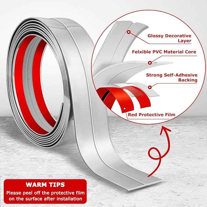 Flexible Peel and Stick Wall Corner Guards