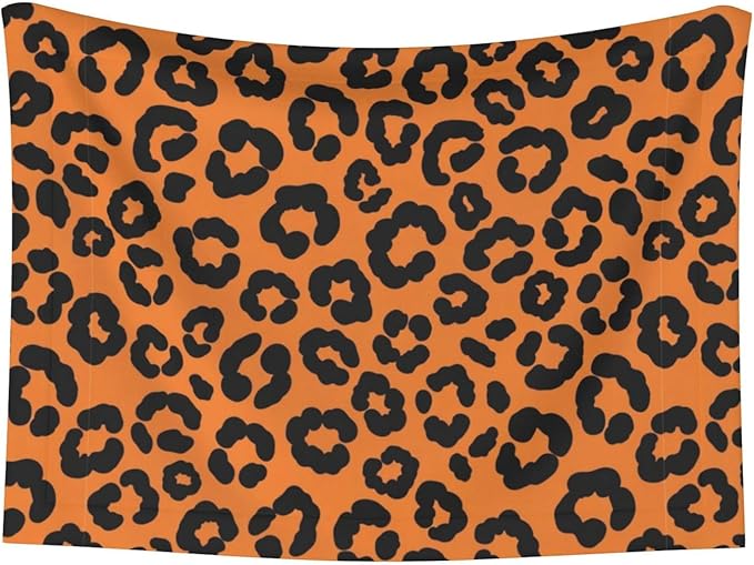 Double Sided Plush Pet Blanket for Small Large Animals, Cheetah Leopard Wood, Reversible Throw with Dimpled Dot Side and Flat Side for Kennels Living Rooms