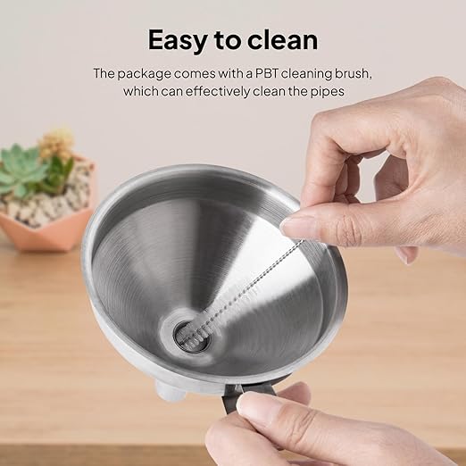 ELEGOO 3D Stainless Steel Funnel, Metal Funnel
