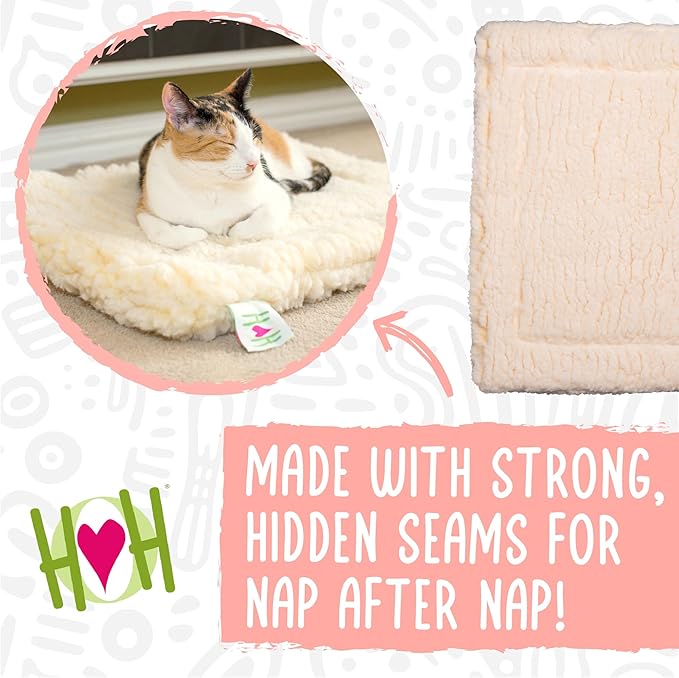 Hugglehounds Hugglefleece Dog Mat, Plush Soft And Durable Crate Mat, Machine Washable Bed (23"x36")