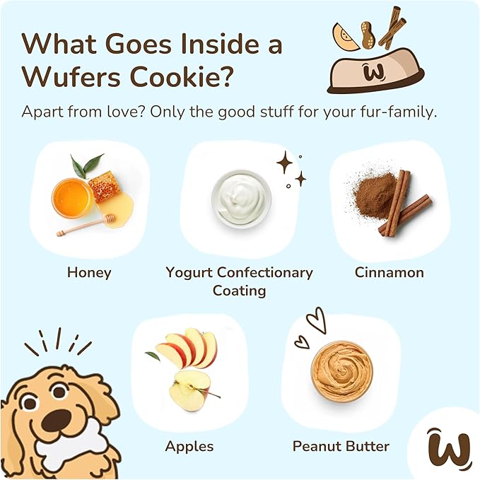 Wufers Dog Birthday Cake – Giant Shareable Happy Barkday Decorated Dog Treat, Soft-Baked 8-Piece Cookie Cake for Dogs, Made in North America (Pink - Birthday Cake)