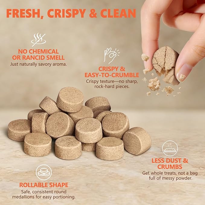 MAJOR PETS Freeze Dried Turkey Dog & Cat Treats, Quality High Protein, Hypoallergenic, Grain Free, Gluten Free, Human-Grade, Made in the USA, Easy to Digest for Training & Meal Topper, 10oz