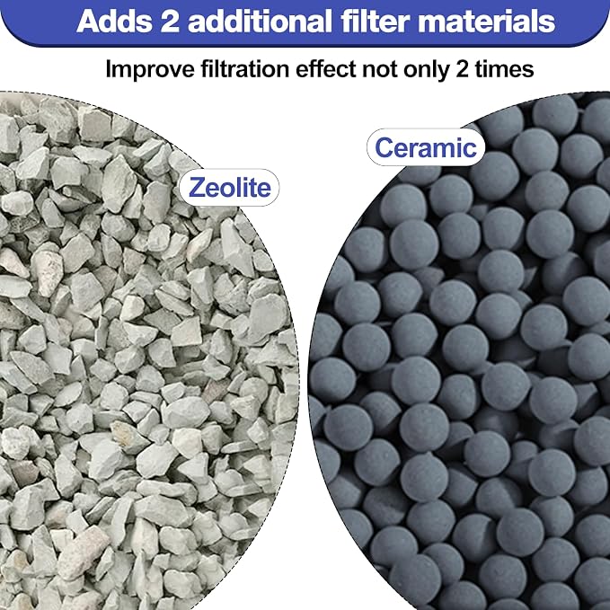 8-Pack Large Replacement Filter Cartridges Compatible