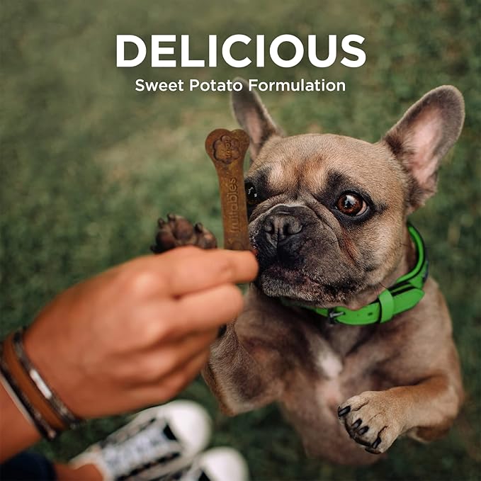 Fruitables Bioactive Fresh Mouth Dental Chews, Small Dog Treats, Pet Supplies, Teeth Cleaning Treats, Bad Breath & Tartar Preventer, Dog Dental Chews, Puppy Snacks, Up to 25 lbs, 7.3oz