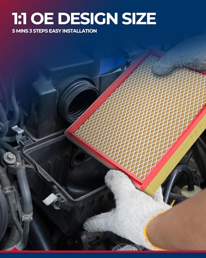 KAX Engine Air Filter, CA10835 Replacement