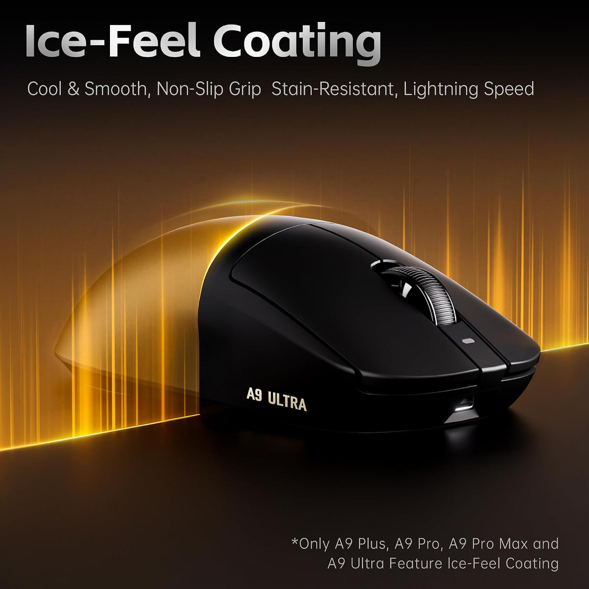 ATK Dragonfly A9 Wireless Gaming Mouse - White