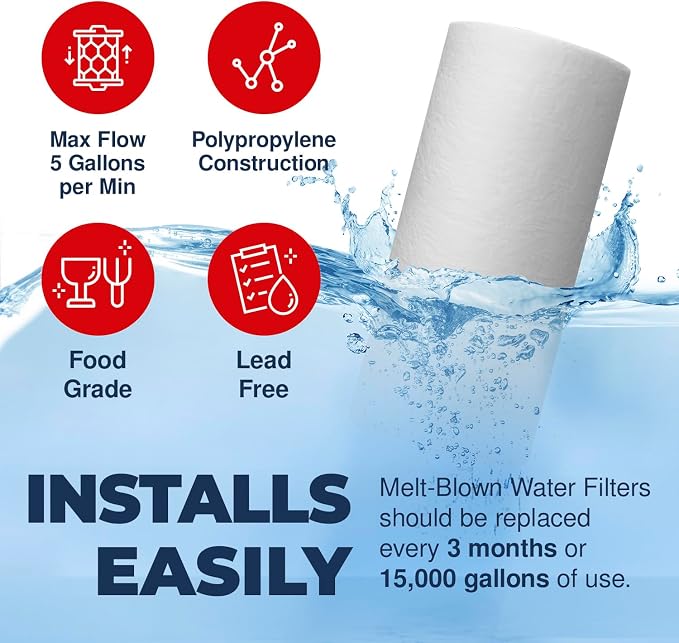 American Made, Sediment Water Filter, Replacement