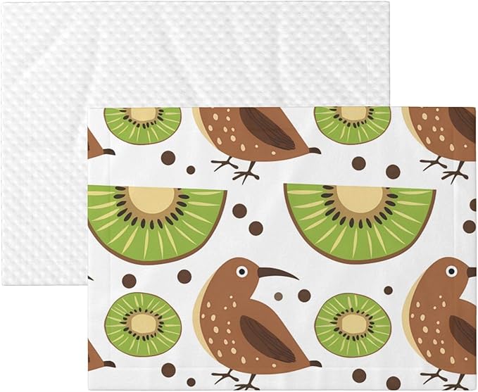 Kiwi Birds Kiwi Fruit Slices Dog Blankets for Small Dogs, Puppy Blanket Cute Pet Blanket for Dog, Puppy, Cat, Kitten Small