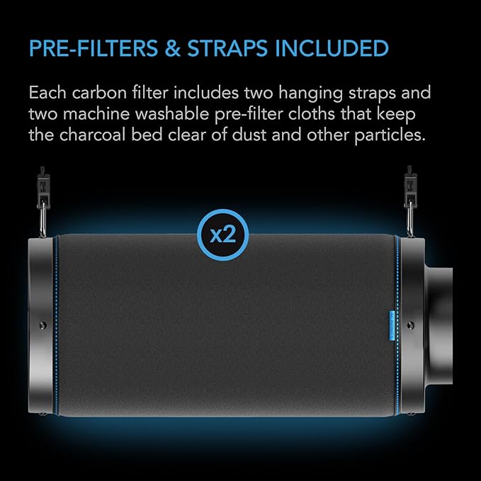 AC Infinity Air Carbon Filter XL 8",
