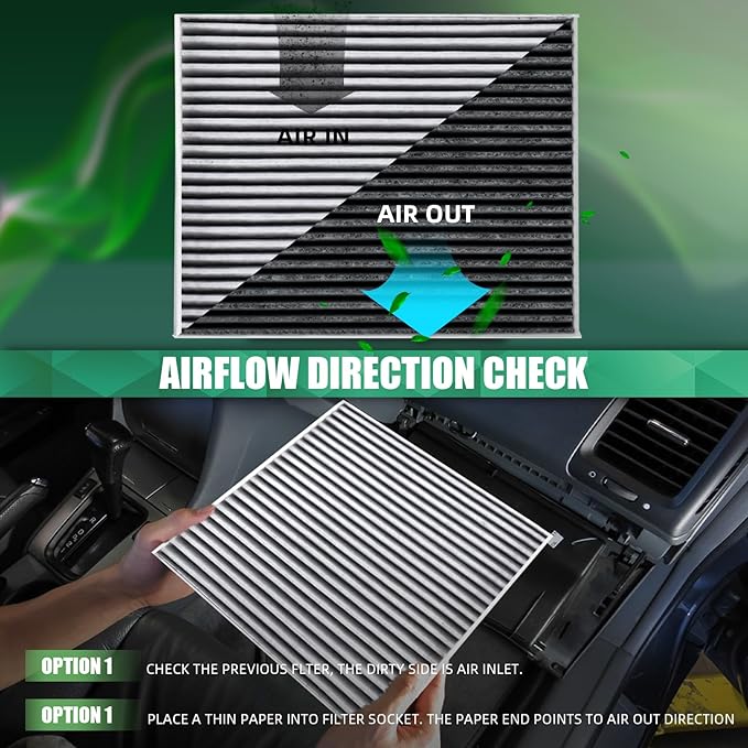 CF11671 Cabin Air Filter With Activated Carbon Compatible with RAM 1500 2500