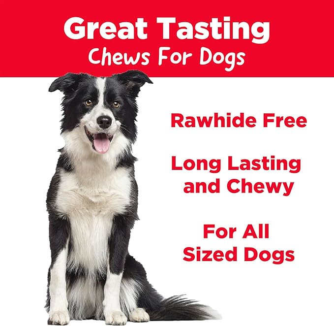 Country Kitchen Rawhide Free Pig Ear Chews Dog Treats, Peanut Butter Flavor, Made in The USA, 24 Count