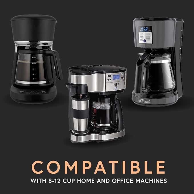 Tupkee Coffee Filters 8-12 Cups